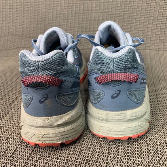 Asics Gel-Venture 6 Womens Size 10 Gray & Orange Running Shoes - Picture 3 of 9